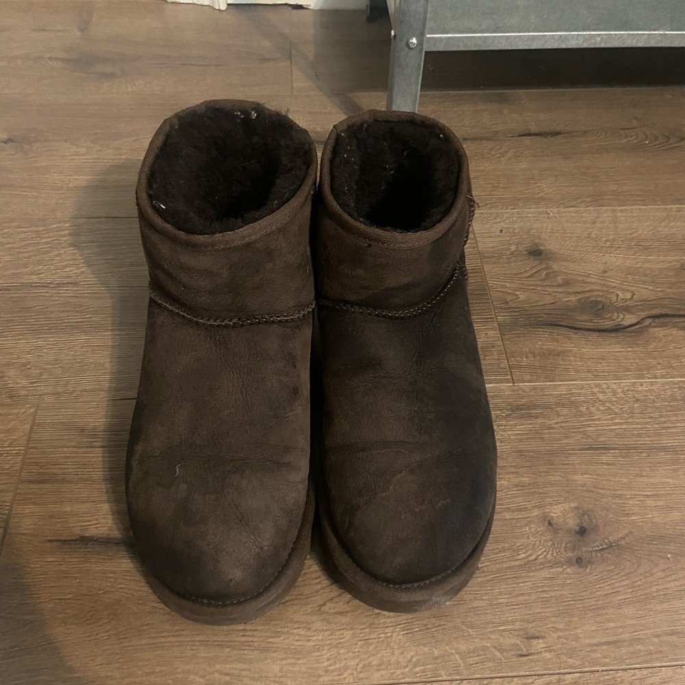 Brown Ugg classic boots